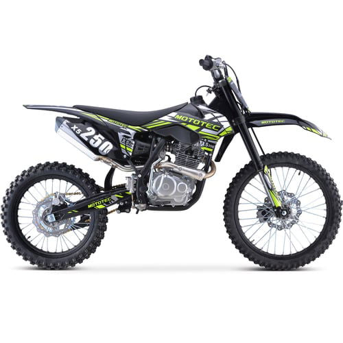 X5 250cc Dirt Bike, 4-Stroke, Electric Start, Manual 5-Speed, 21/18 inch Wheels - GoKarts USA®