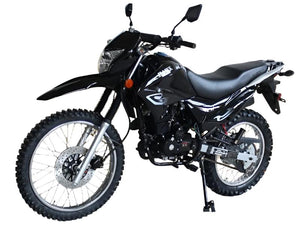 Hawk 250cc Dual Sport Dirt Bike, 5-Speed Manual, Electric Start