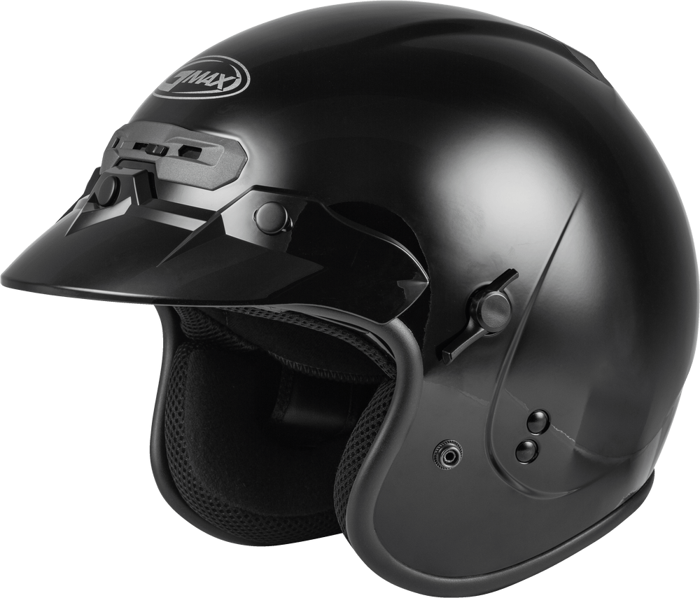 Gm-32 Open-Face Helmet Black Xs