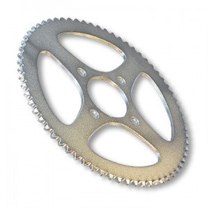 2167-54 Steel Go Kart Sprocket, #40/41/420, 54T, One-Piece, Bore 2.0", 4-Bolt, Bolt Circle 2.875",  Bolt Pattern P5263
