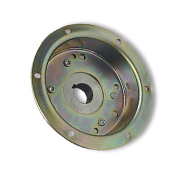 Brake Drum, 4-1/2 in., Flanged, Machined OD, Riveted to Mini-hub, 3/4 in. Bore
