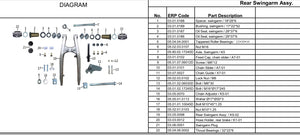 Swingarm Plug   (03.06.0051) for TrailMaster 250cc Dirt Bike