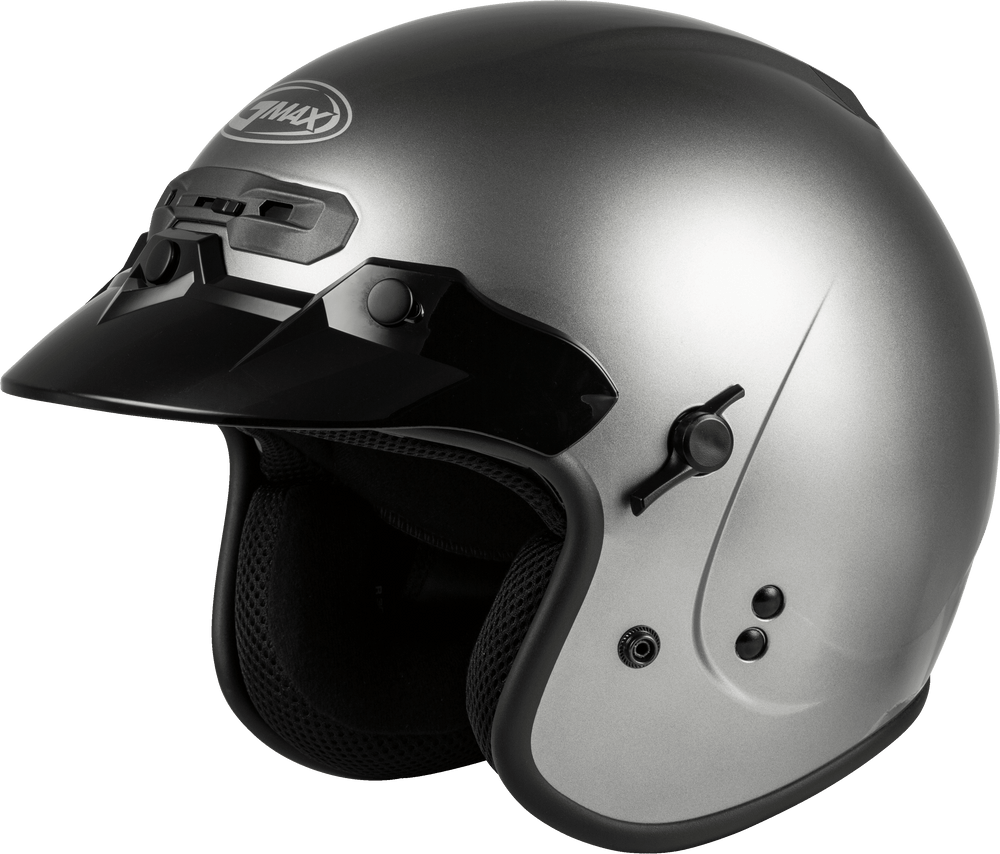 Gm-32 Open-Face Helmet Titanium 2x