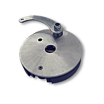 Brake Assembly, 4-1/2 In, Round Backing Plate, Aluminum, 3/4 In. Bore - GoKarts USA®