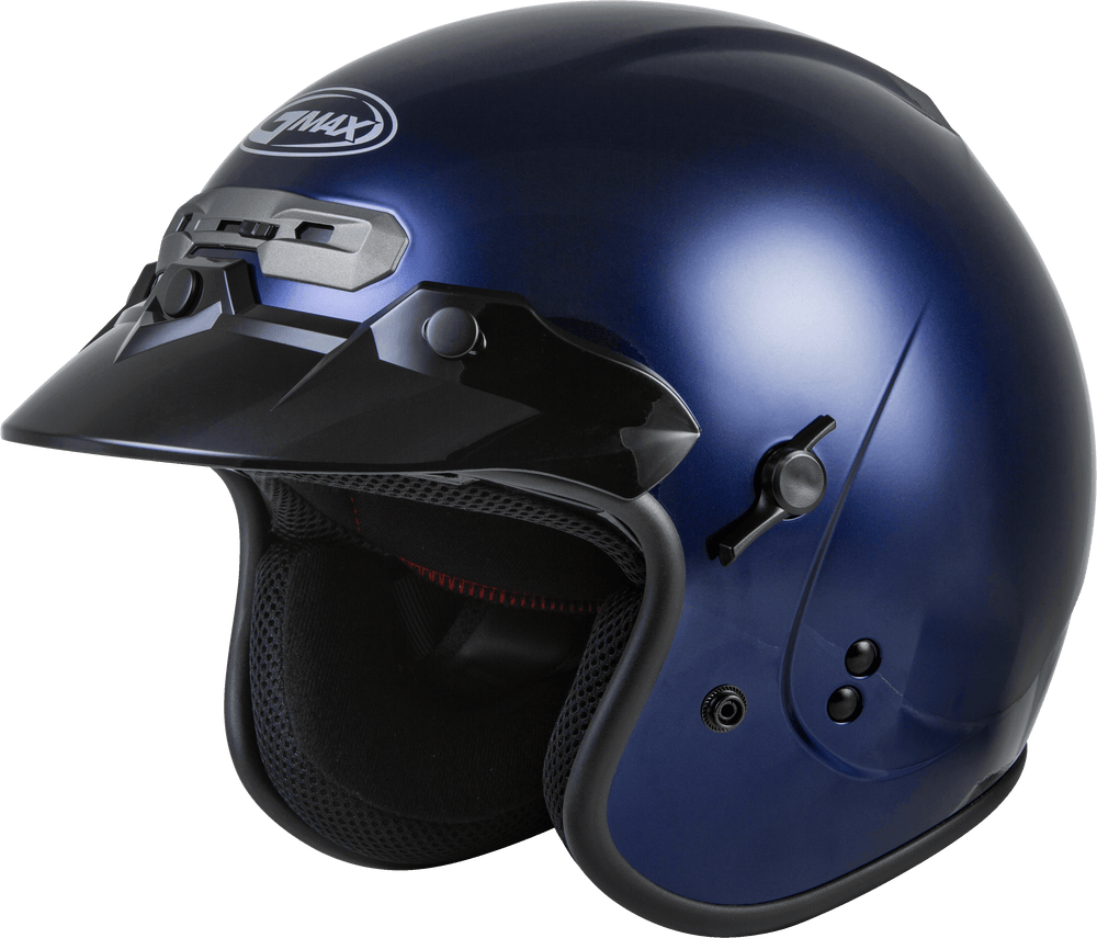 Gm-32 Open-Face Helmet Blue Xs