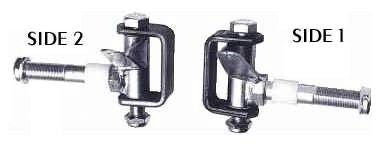 Go Kart Spindles, Bracket Included, 5/8-18 Axle, 5/8 In. Kingpin, Side 1, COMPLETE SELECTION - GoKarts USA®