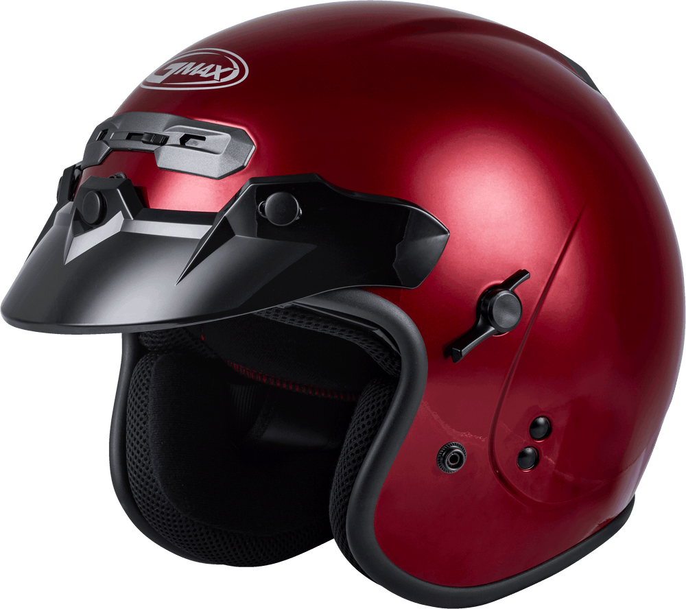 Gm-32 Open-Face Helmet Candy Red 2x