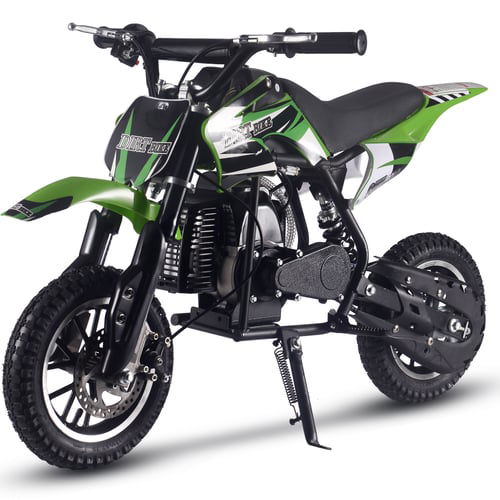 50cc Gas-Powered Kids Dirt Bike, 2-Stroke Engine Motorcycle, 40km