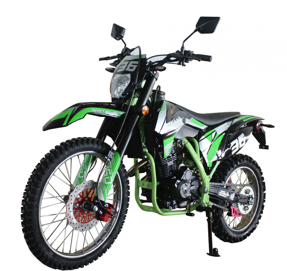 Broncho 300 Dual Sport Dirt Bike, 5-Speed Manual, Electric Start