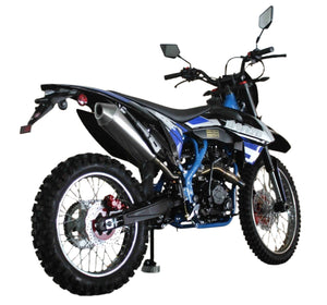 Broncho 300 Dual Sport Dirt Bike, 5-Speed Manual, Electric Start, (21/18) Wheels