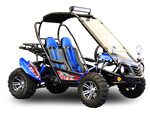 TrailMaster Blazer 200X Buggy Go Kart, Alloy Wheels, with LED Light Bar