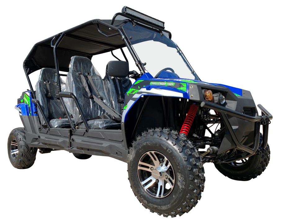 TrailMaster Challenger 300EX EFI 4-Seater UTV Side-by-Side, Shaft Drive with Independent Suspension