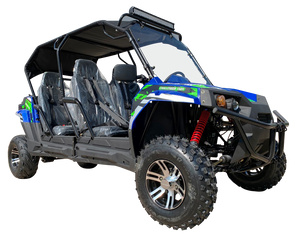 TrailMaster Challenger 300EX EFI 4-Seater UTV Side-by-Side, Shaft Drive with Independent Suspension