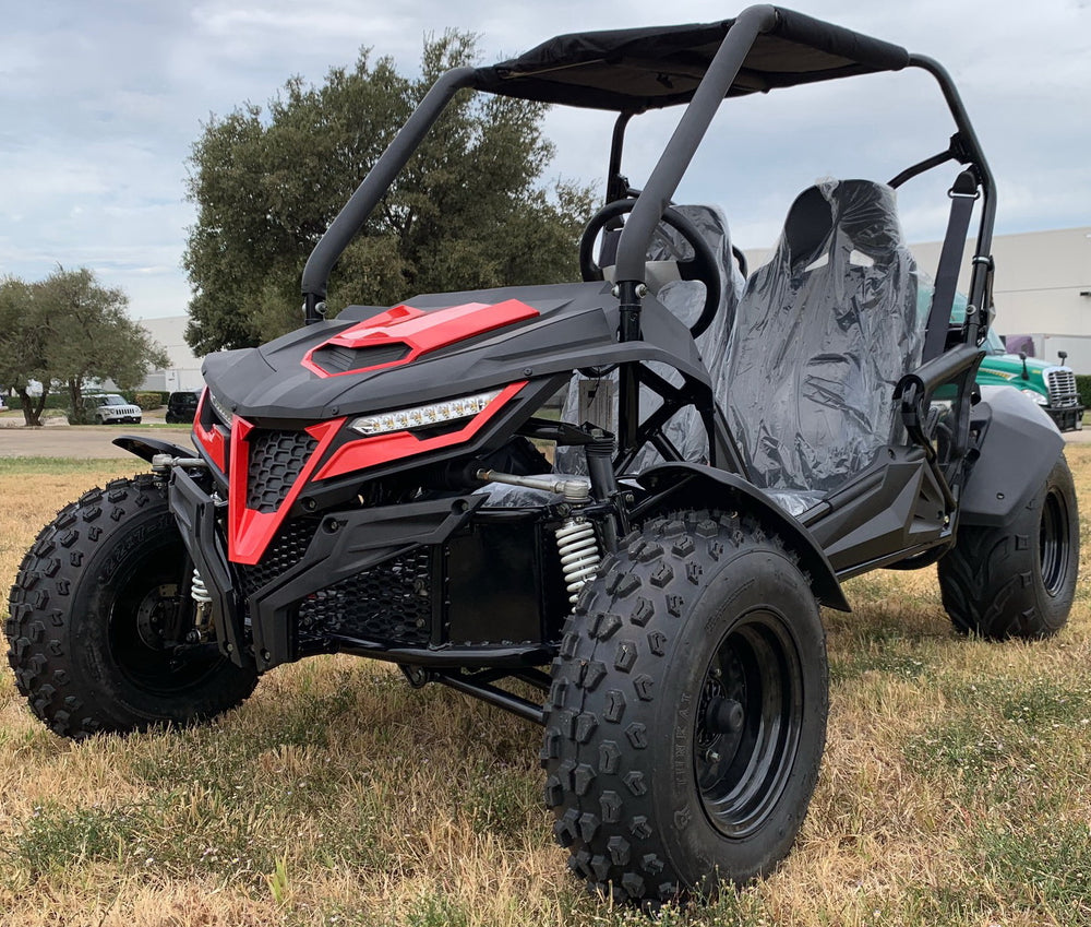 TrailMaster Cheetah 200E EFI Buggy Go Kart, CVT Automatic with Reverse