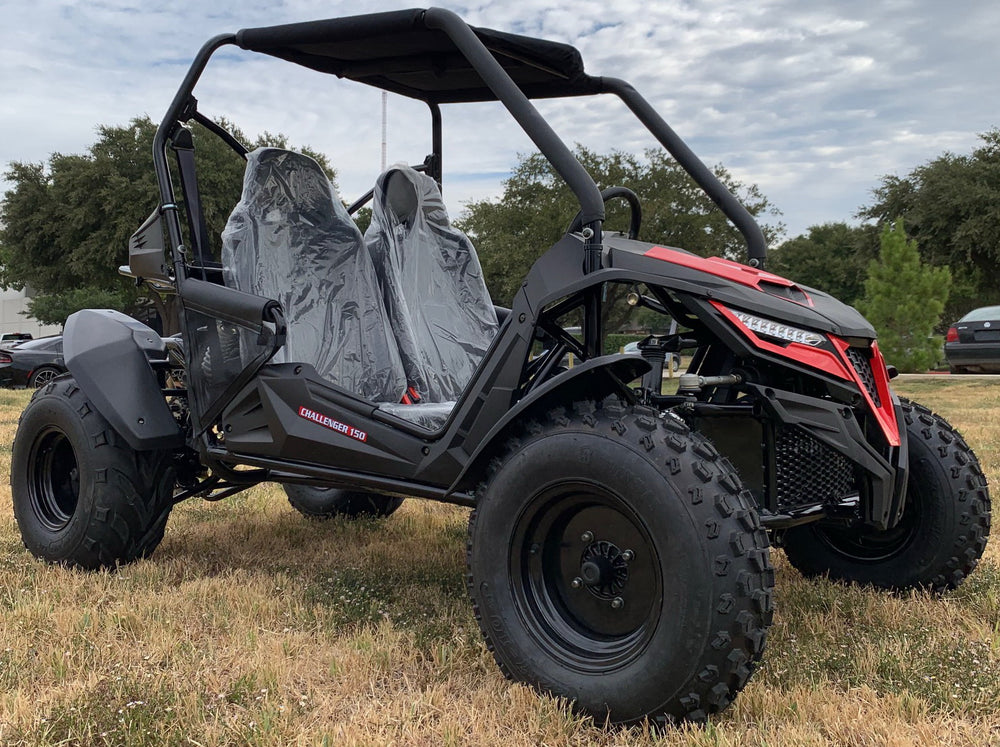 TrailMaster Cheetah 200 Full Size Buggy Go Kart, CVT Automatic with Reverse