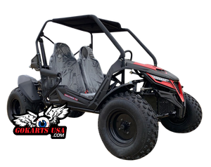 TrailMaster Cheetah-8 Mid-Sized Go Kart - 7.5hp, Torque Converter