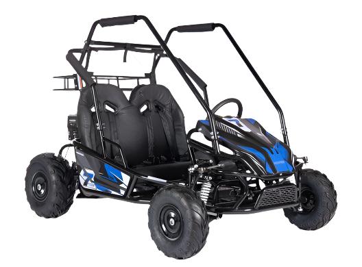 Mud Monster XL Mid-size Go Kart, 7hp 4-Stroke Pull Start, Automatic, Full Suspension