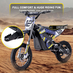 Electric Dirt Bike, Lithium 36v 1000w, Ages 12 and up