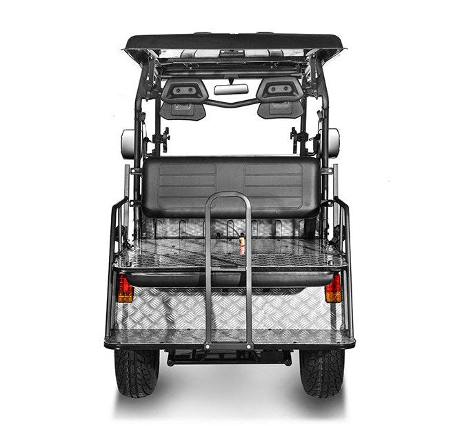 E-Rover DLX Electric Golf Cart, Lithium Battery, Deluxe Alloy Wheels, Digital Dashboard, Windshield Included - GoKarts USA®