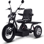 Electric Mobility Scooter 3-Wheeler Personal Transporter 1800w, Hydraulic Front Disc Brake, Full Suspension - GoKarts USA®