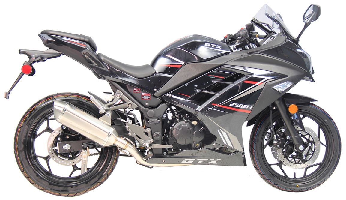 GTX 250 EFI Street Motorcycle, 6-Speed Manual – GoKarts USA®