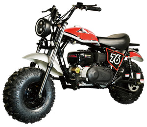 TrailMaster Hurricane 200 PRO Mini Bike, 196cc 6.5hp with Electric