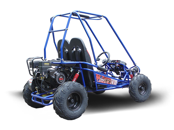 MINI XRX+ Kids GoKart, 5.5hp Gas Engine with Electric Start, Remote Start/Kill, Ages 4-9 - GoKarts USA®