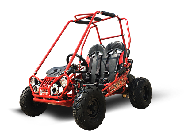 MINI XRX+ Kids GoKart, 5.5hp Gas Engine with Electric Start, Remote Start/Kill, Ages 4-9 - GoKarts USA®