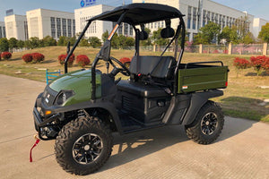 TrailMaster Taurus 450U Gas UTV, 4x4 Shaft Drive, Liquid cooled, High/Low Alloy Wheels - GoKarts USA®