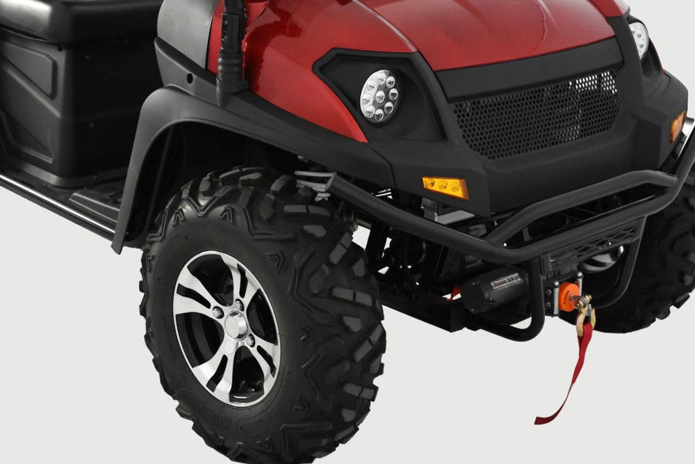 TrailMaster Taurus 450U Gas UTV, 4x4 Shaft Drive, Liquid cooled, High/Low Alloy Wheels - GoKarts USA®