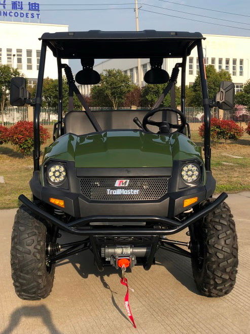 TrailMaster Taurus 450U Gas UTV, 4x4 Shaft Drive, Liquid cooled, High/Low Alloy Wheels - GoKarts USA®