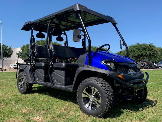 TrailMaster Taurus4 450 Gas 6-Seat UTV, 4x4 High/Low Gear, Alloy Wheels - GoKarts USA®