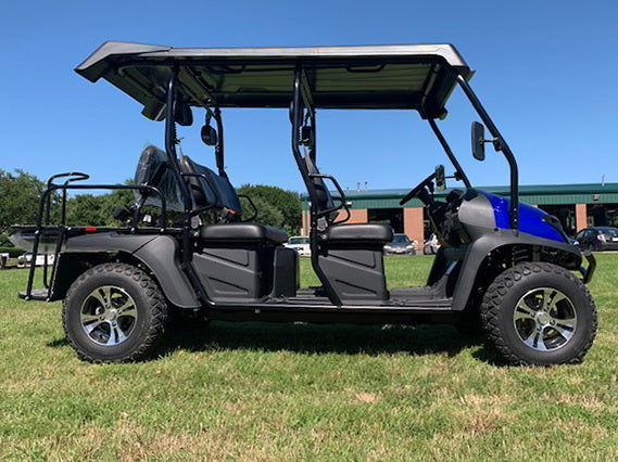 TrailMaster Taurus4 450 Gas 6-Seat UTV, 4x4 High/Low Gear, Alloy Wheels - GoKarts USA®