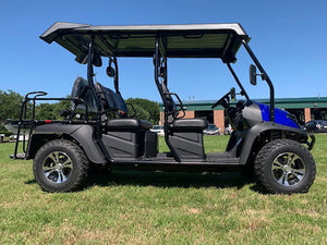 TrailMaster Taurus4 450 Gas 6-Seat UTV, 4x4 High/Low Gear, Alloy Wheels - GoKarts USA®