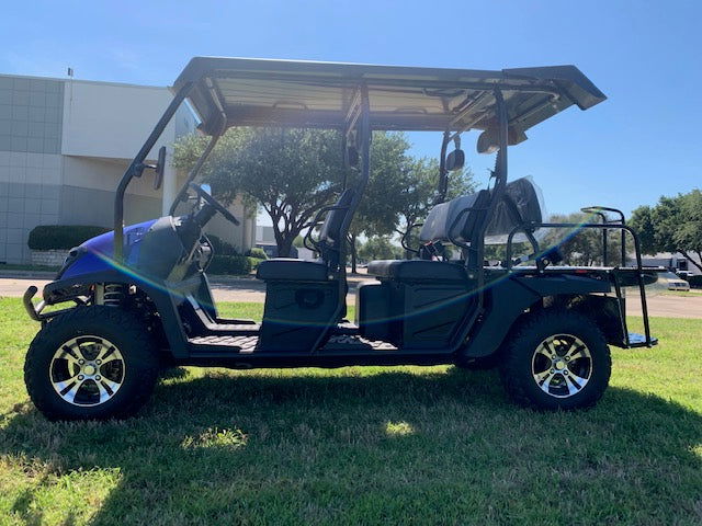 TrailMaster Taurus4 450 Gas 6-Seat UTV, 4x4 High/Low Gear, Alloy Wheels - GoKarts USA®