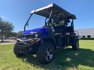 TrailMaster Taurus4 450 Gas 6-Seat UTV, 4x4 High/Low Gear, Alloy Wheels - GoKarts USA®