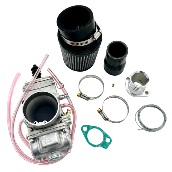 440cc+ 38mm Mikuni Flat Slide Gas Carb Kit