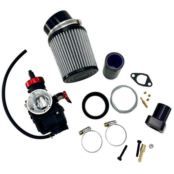 New, Race-Ready 28mm Bored (Nibbi) Carb Kit