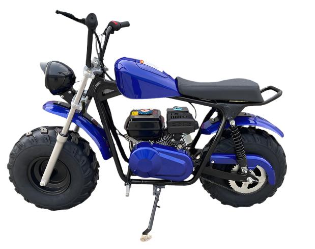 Mudstar Gas Powered Mini Bike, 196cc 6.5hp 4-Stroke