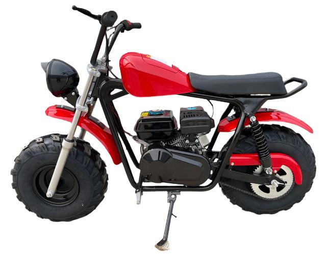 Mudstar Gas Powered Mini Bike, 196cc 6.5hp 4-Stroke