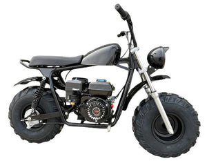 Mudstar Gas Powered Mini Bike, 196cc 6.5hp 4-Stroke