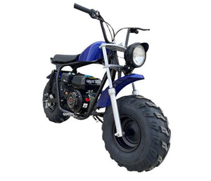 Mudstar Gas Powered Mini Bike, 196cc 6.5hp 4-Stroke