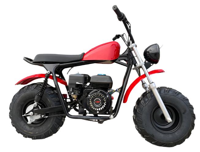 Mudstar Gas Powered Mini Bike, 196cc 6.5hp 4-Stroke