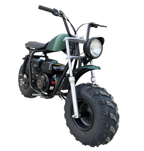 Mudstar Gas Powered Mini Bike, 196cc 6.5hp 4-Stroke