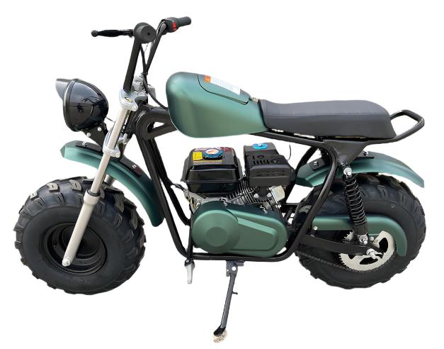 Mudstar Gas Powered Mini Bike, 196cc 6.5hp 4-Stroke