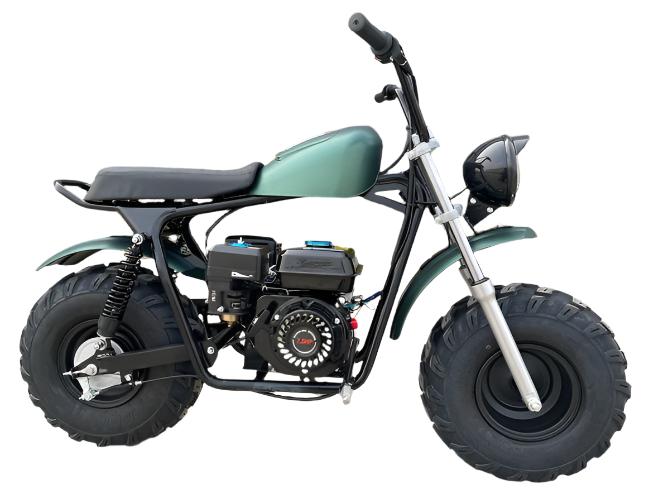 Mudstar Gas Powered Mini Bike, 196cc 6.5hp 4-Stroke