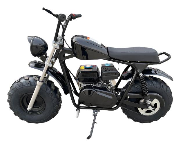 Mudstar Gas Powered Mini Bike, 196cc 6.5hp 4-Stroke