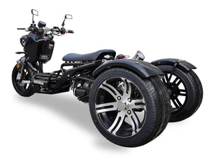 Maddog 50cc Street Trike, Automatic, Disc Brakes, 14 inch Aluminum
