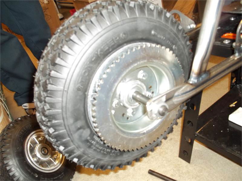 Mini Bike Sprocket And Drum, For 6 In. Astro Rear Wheel - GoKarts USA®