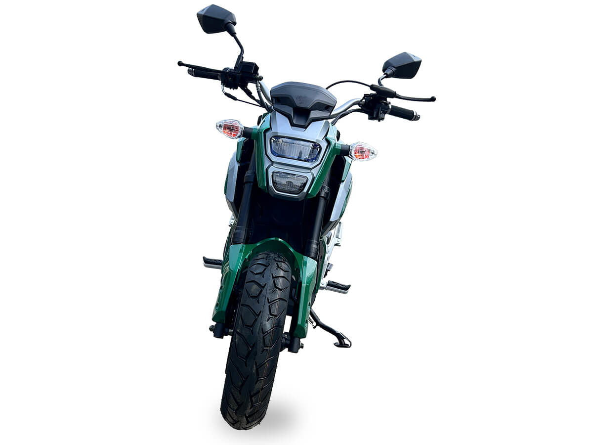 California Mini 150 Rider Mini Max 150cc Motorcycle, Automatic, Front Disc Brake, 12 inch Alumin ...